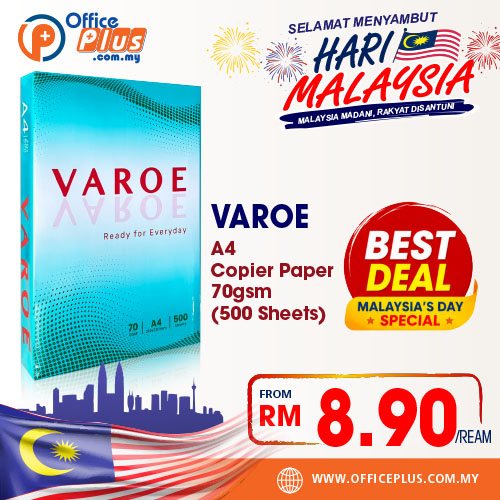 VAROE_A4_Copier_Paper_70gsm_500_Sheets - OfficePlus VAROE A4 Copier Paper 70gsm 500 Sheets - OfficePlus Wholesale / Bulk Price Office Supplies (A4 Copier Paper)