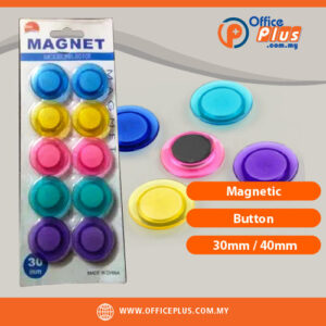 Magnetic Button 30mm and 40mm for Office Planning Malaysia - OfficePlus Malaysia Online B2B Office Supplies (Magnetic Button)