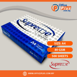 Supreme A4 80gsm Copy Paper 500 Sheets Premium Multipurpose Office Paper Malaysia - OfficePlus Malaysia Online B2B Office Supplies (A4 Paper)