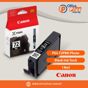 Canon PGI-72PBK Photo Black Ink Tank 14ml for PIXMA PRO-10 - OfficePlus Malaysia Online B2B Office Supplies (Ink & Toner)