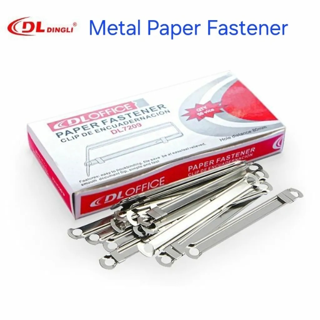 DingLi Metal Paper Fastener DL7209 (50 Sets) | OfficePlus Malaysia