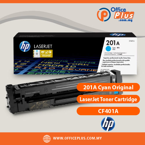 HP_201A_Cyan_Original_LaserJet_Toner_Cartridge_CF401A - OfficePlus Malaysia HP 201A CF401A Cyan Original LaserJet Toner Cartridge for HP Color LaserJet Pro M252 and M277 Series Printers - OfficePlus Malaysia Online B2B Office Supplies (Ink & Toner)