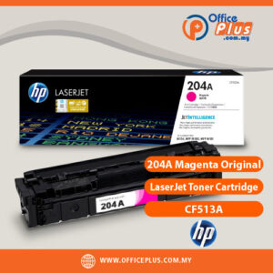 HP 204A CF513A Magenta Original LaserJet Toner Cartridge for HP Color LaserJet Pro M154 and M180 Series Printers - OfficePlus Malaysia Online B2B Office Supplies (Ink & Toner)