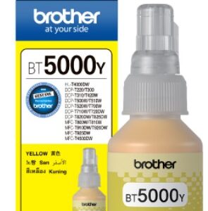 Brother BT5000Y genuine yellow ink bottle original high-yield refill ink for compatible Brother ink tank printers - OfficePlus Wholesale / Bulk Price Office Supplies (Ink & Toner)