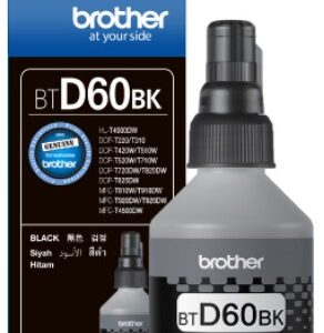 Brother BTD60BK genuine black ink bottle 108ml ultra high yield black printer ink for compatible Brother DCP T-series and MFC ink tank printers - OfficePlus Wholesale / Bulk Price Office Supplies (Ink & Toner)