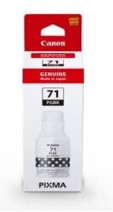 Canon GI-71 BK Black Ink Bottle 135ml pigment black ink for PIXMA MegaTank G1020 G1730 G2020 G2730 G3020 G3060 G3730 G3770 G4020 G4770 G4780 - OfficePlus Wholesale / Bulk Price Office Supplies (Ink & Toner)