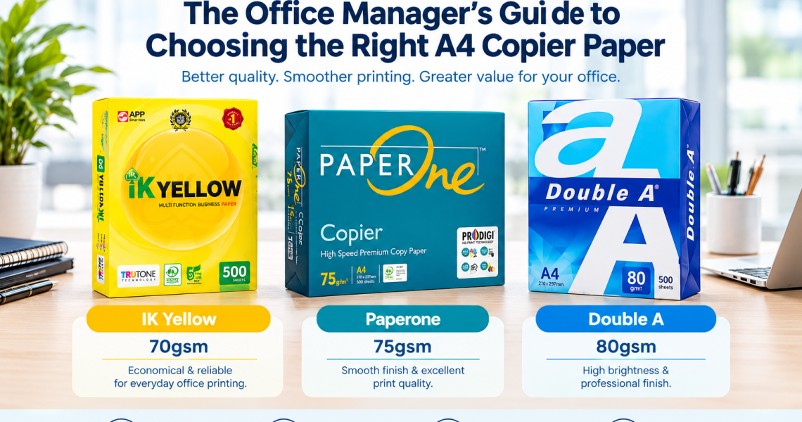 Office Manager’s Guide to Choosing the Right A4 Copier Paper