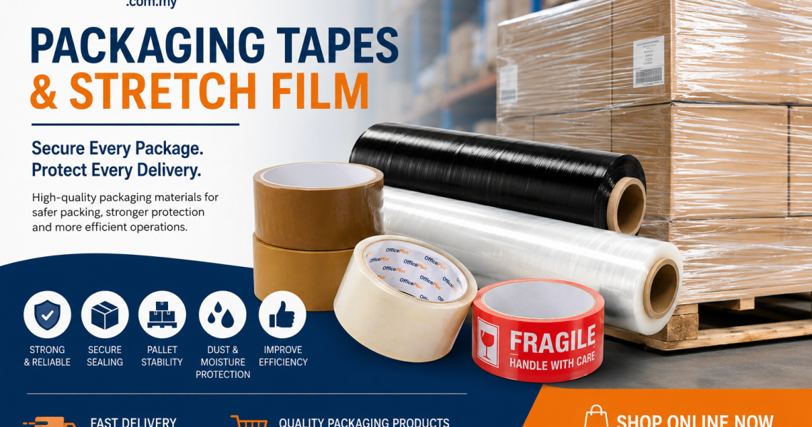 Packaging Tapes & Stretch Film The Complete Guide for Malaysian Businesses